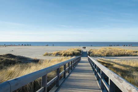 Sonniger Wintertag in Norddeich
