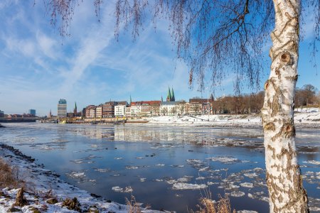 Bremen im Winter