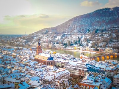 Blick auf Heidelberg