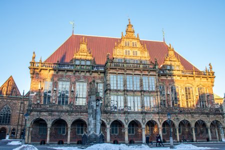 Bremen im Winter