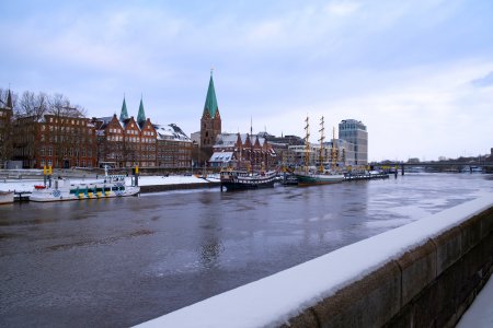 Bremen im Winter