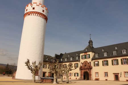 Innenhof von Schloss Homburg