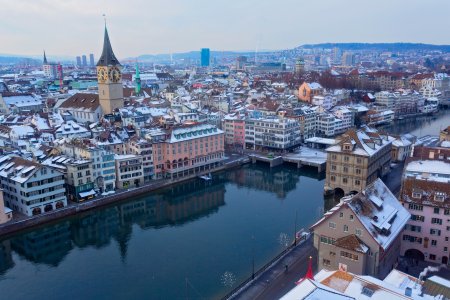 Zürich im Winter