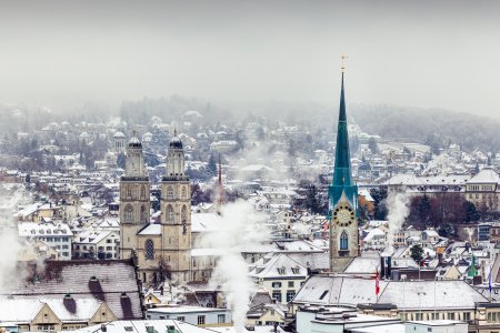 Winter in Zürich
