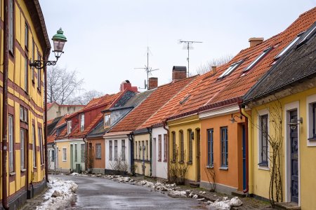 Altstadtgasse in Ystad