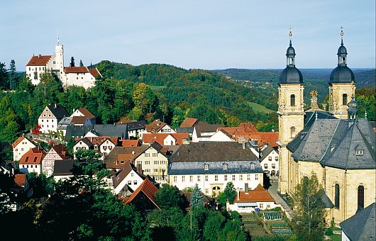 Stadt, Burg und Basilika © TZ Fränkische Schweiz